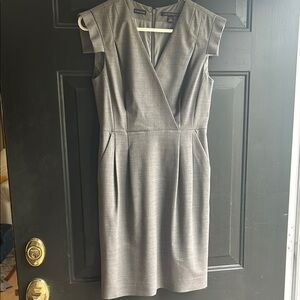 Banana Republic Women's Gray Sheath Dress